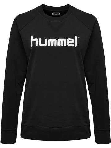 Hummel Sweatshirt Hmlgo Cotton Logo Sweatshirt Woman in BLACK