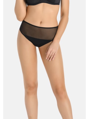 Teyli Klassische Unterhosen mit höherem Bund Noemi in schwarz