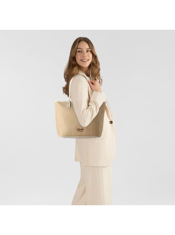 Liu Jo Evrim Shopper Tasche M 32 cm in naturale