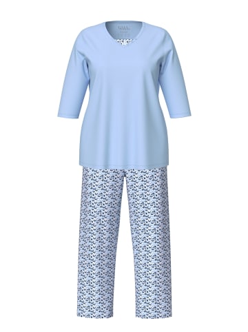 Ulla Popken Pyjama in hellblau