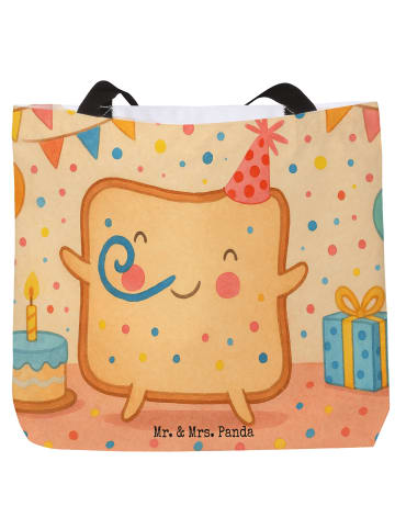 Mr. & Mrs. Panda Tasche Toast Party Design ohne Spruch in Weiß