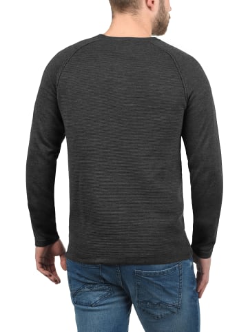 BLEND Strickpullover BHOtto 20705683ME Strickpulli mit Brusttasche in dunkelgrau