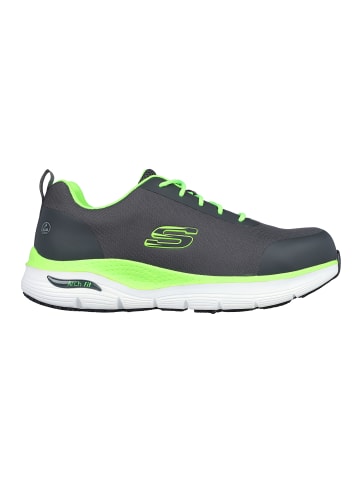 Skechers Sicherheitshalbschuh SR-RINGSTAP ARCH FIT in grau