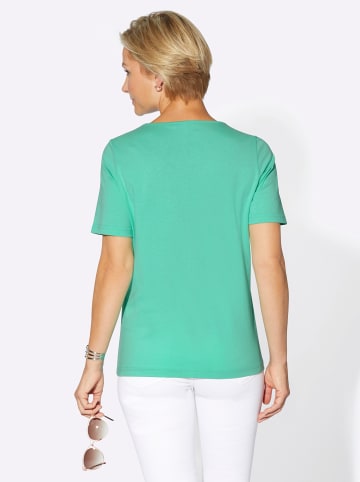 WITT WEIDEN Kurzarmshirt in blaugrün