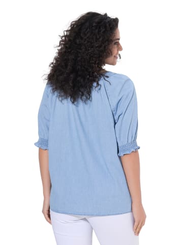Ulla Popken Bluse in light blue