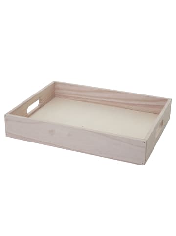 MCW Holzbox C20 im Shabby-Look, 40x30x7cm, naturbraun