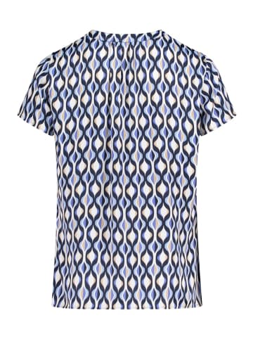 Betty Barclay Satin-Bluse in Blau