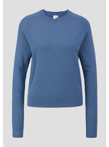 QS Strickpullover in 5414_blau