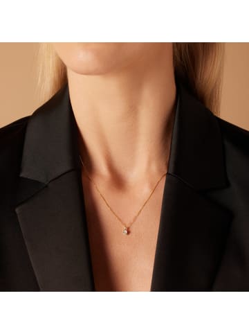 Lucardi 375 Gold Halskette  Rund