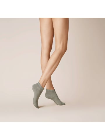 Kunert Sneakersocken Open Structure Fashion in light grey