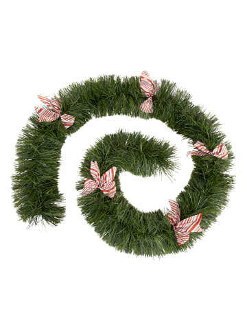 Atmosphera Créateur d'intérieur Weihnachtsgirlande in Grün, (B) 20 x (H) 20 x (L) 270 cm