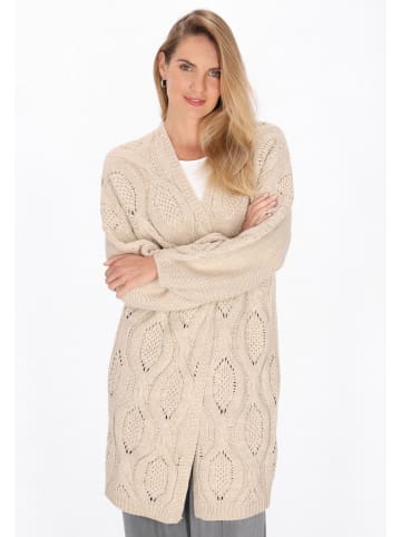 Albee Women Cardigan in Cream Melange