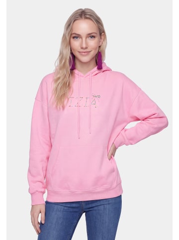 IZIA Women Hoodie in Pink