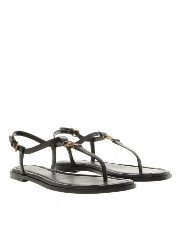 Coach Jessica Sandal Leather Black in black