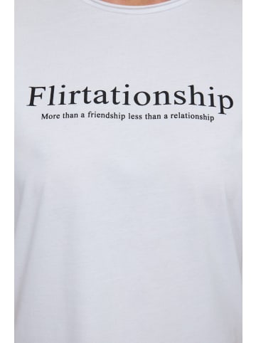 NO MATTER WHAT Shirt in Weiß