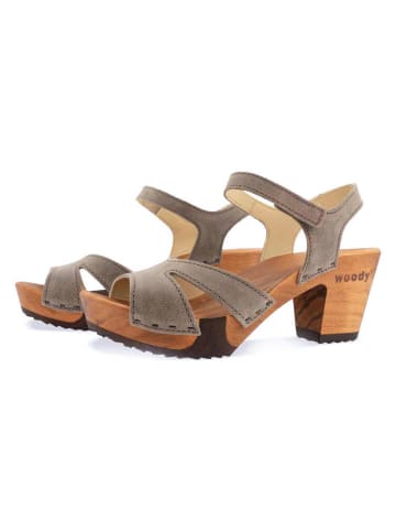 Woody Sandale in creme