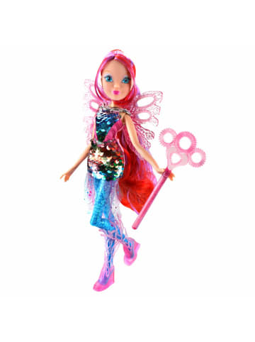 Winx Club Bloom | Sirenix Fairy Bubbles Winx Puppe | Fee 28 cm