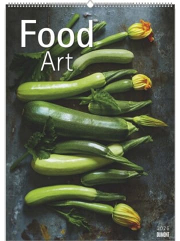 DuMont Kalenderverlag Kalender - DUMONT - Food Art 2026 - Wandkalender 50x70 cm - Kunstvolle Food-Fot