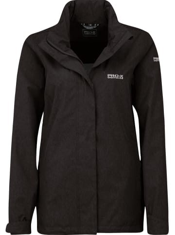 PRO-X elements Funktionsjacke "NAOMI" in Schwarz Melange