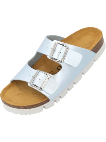 palado Plateau-Pantoletten in ice blue