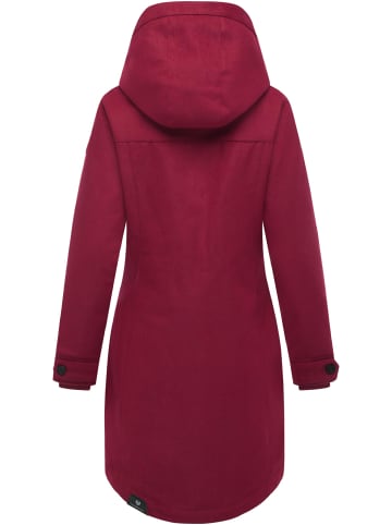 ragwear Wintermantel Jannisa Coat in Wine25