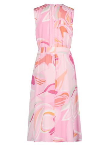 Betty Barclay Midikleid mit Raffung in Pink/Rosa