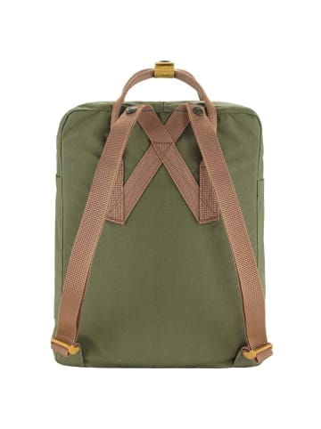 FJÄLLRÄVEN Kånken Koncept - Rucksack 36 cm (super grey-green) in green-khaki dust