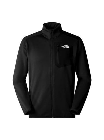 The North Face Fleecejacke Crest FZ in Schwarz