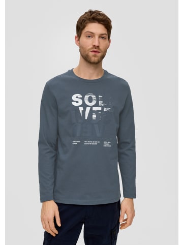 s.Oliver T-Shirt in 57D1_dunkelblau