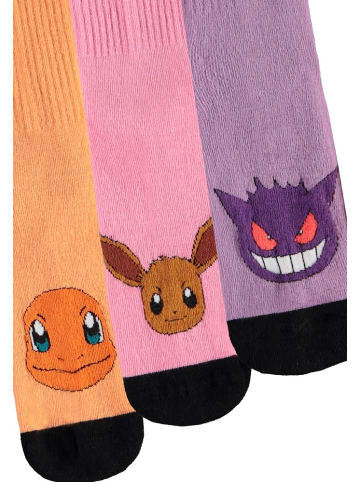 Pokémon Socke in Multicolor