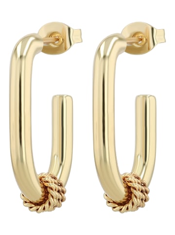 Adeliás Damen Ohrringe – Ohrstecker aus Edelstahl in gold