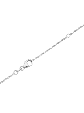 Smart Jewel Collier Mit Herz Als Mittelteil in Silber