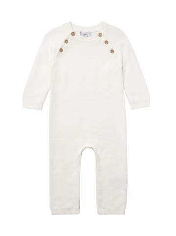 Stellou & friends Strick-Overall in white