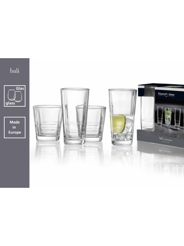 Ritzenhoff & Breker 12er Set Longdrink- und Whiskygläser Bali transparent in transparent