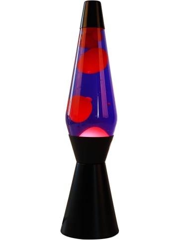 i-Total Lavalampe Magie Lavaspektakel: Dekolampe Farbe lila/rosa 2