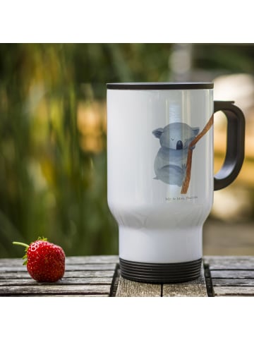Mr. & Mrs. Panda Travel Mug Koalabär ohne Spruch in Weiß