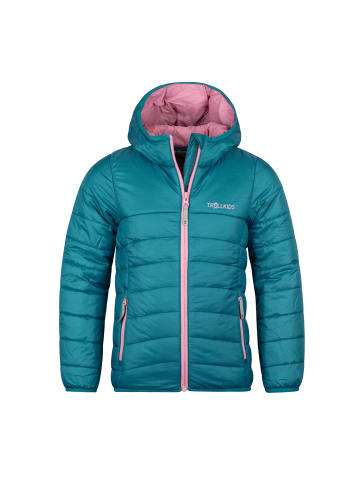 Trollkids Steppjacke Eikefjord in teal/mauve