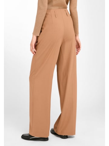 PETER HAHN Hose Trousers in LIGHT BROWN