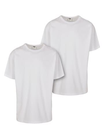 Urban Classics T-Shirts in white+white