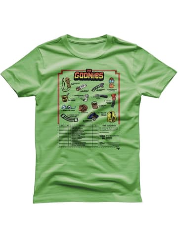 The Goonies T-Shirt "The Goonies Accessories Mail Order T-Shirt" in Grün