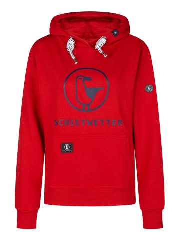 SCHIETWETTER Hoodie Gerti in red/navy