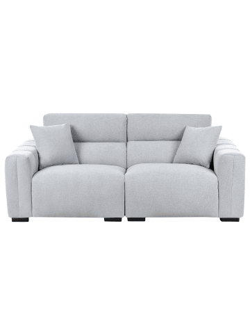 Beliani 3-Sitzer Sofa FAUSKAN in Blau - (W) 203 x (H) 84 x (L) 96 cm