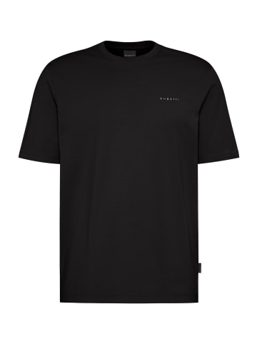 Bugatti T-Shirt 1:2 Arm in schwarz