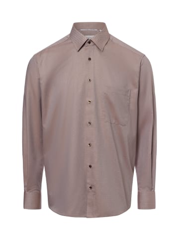 Eterna Hemd in melange weiß - 0001