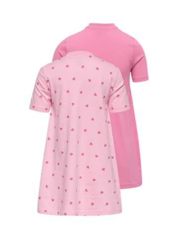 KIDS ONLY Kleid 2er Pack in rosa