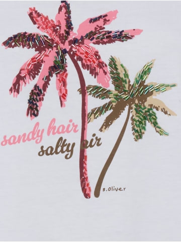 s.Oliver T-Shirt in weiß