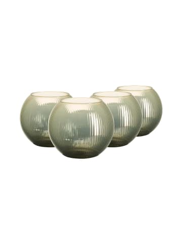 Ritzenhoff & Breker 4er Set Windlichter Elysia ø 19 cm in altgold