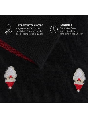 von Jungfeld Signature Icons mit Weihnachtsmotiven in Santa Deep Black