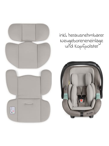ABC-Design Babyschale Tulip i-Size ab Geburt - 15 Monate in braun