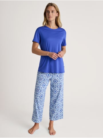 Calida Pyjama in dazzling blue